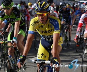 Alberto Contador, en el Tour del Algarve. Foto: esciclismo.com