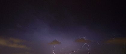 Rayos y tormentas en el caluroso verano de 2014