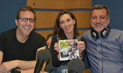 Uno de los momentos de la entrevista en Calle Mayor con los autores de El Punto sobre la Historia