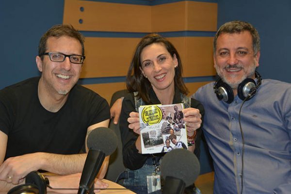 Uno de los momentos de la entrevista en Calle Mayor con los autores de El Punto sobre la Historia