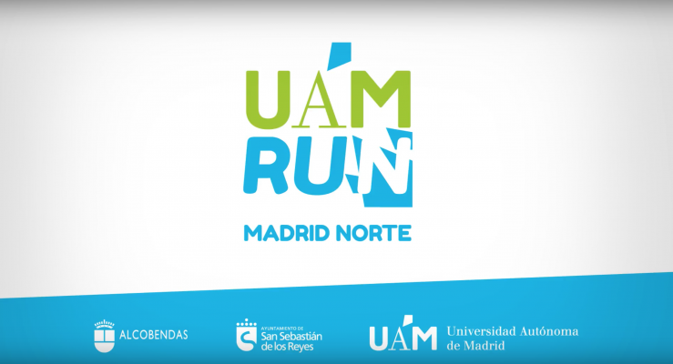 Cartel publicitario del evento UAM Run Madrid Norte. Fuente: uamrun.com