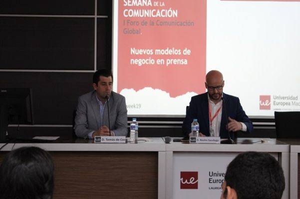 Tomás de Cos en la Semana de la Comunicación 2019