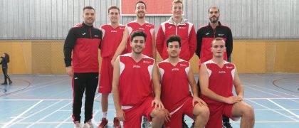 El equipo de baloncesto de la UEM sigue on buen paso en la Liga Universitaria. Fotografía: Ivan Sotelo