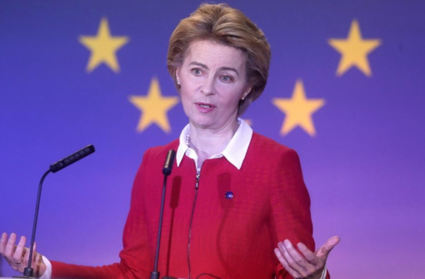 La presidenta de la Comisión Europea Ursula Von Der Leyen. Foto: Agencia EFE.