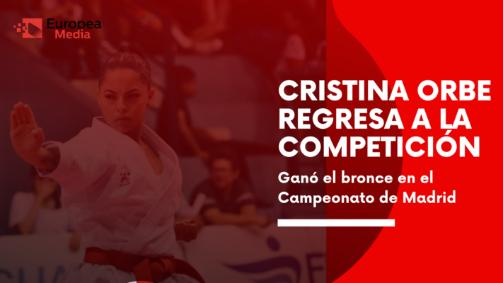 Cristina Orbe regresa a la competición y gana el bronce en el Campeonato de Madrid