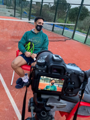 Sergio Alba Sánchez, jugador profesional de Pádel. Foto: Andrea Varea Fernández