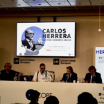Carlos Herrera e invitados a su programa "Herrera en COPE" en vivo desde la Universidad Europea