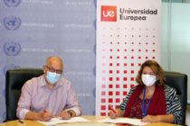 Firma Convenio Universidad Europea de Valencia-ONU