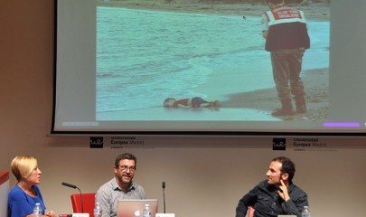 Alberto Di Lolli durante su intervención