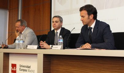 Vicente Vallés en la Universidad Europea de Madrid/ Fotografía: Teresa Novillo