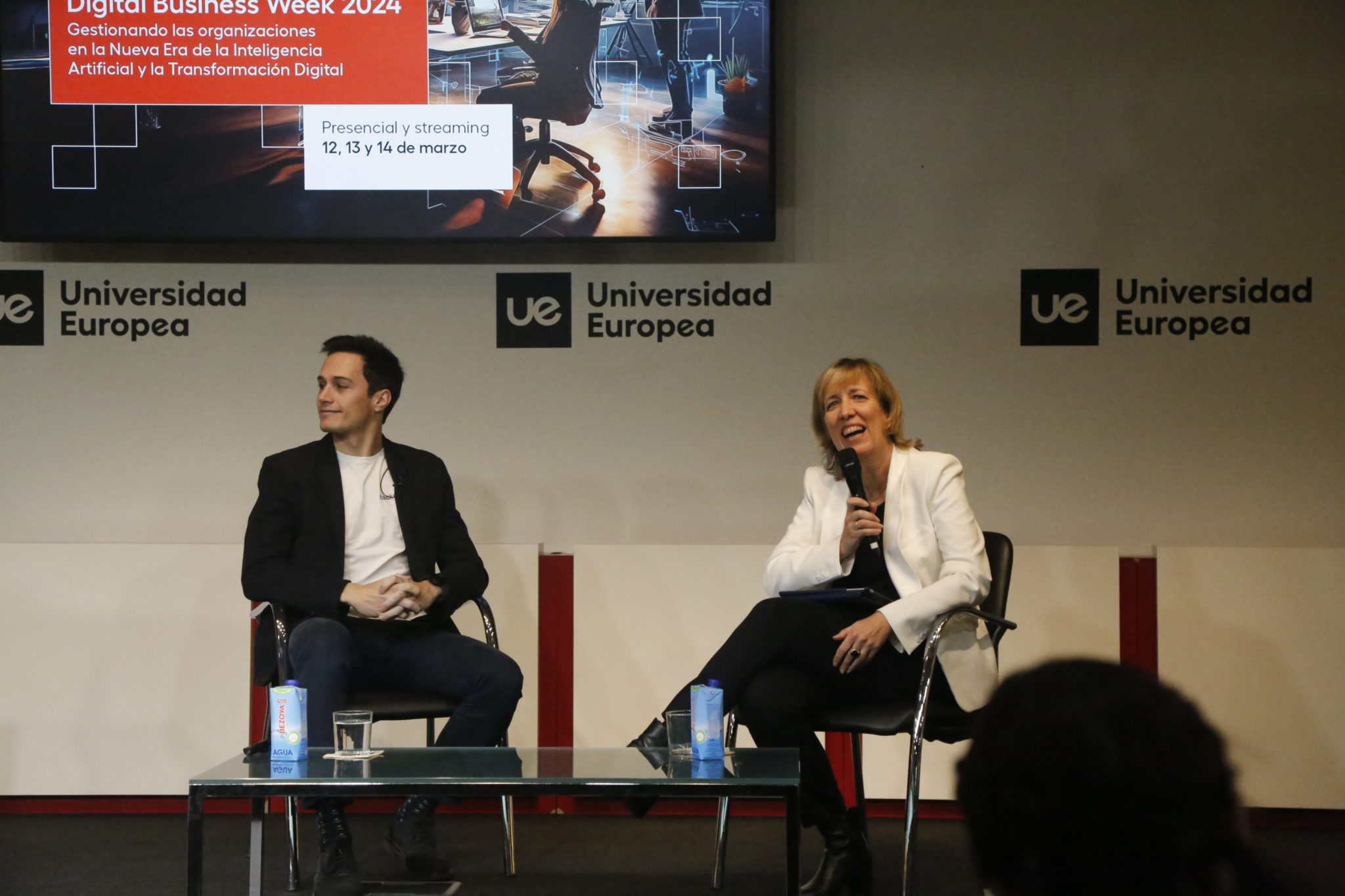 Enrique Serrano Aparicio y Mónica Villas. Fotos de Shayndell Roncal.