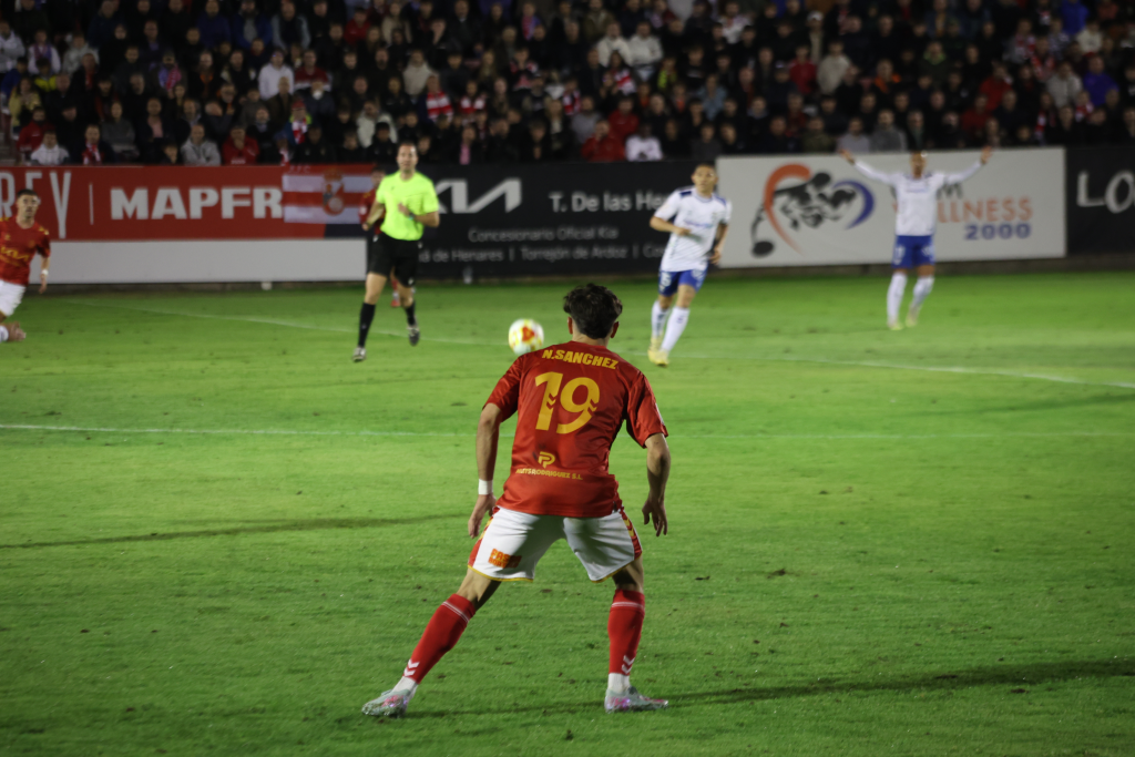 Foto Nicolás Sánchez jugador de RSD Alcalá. Foto de Hugo Martirena.
