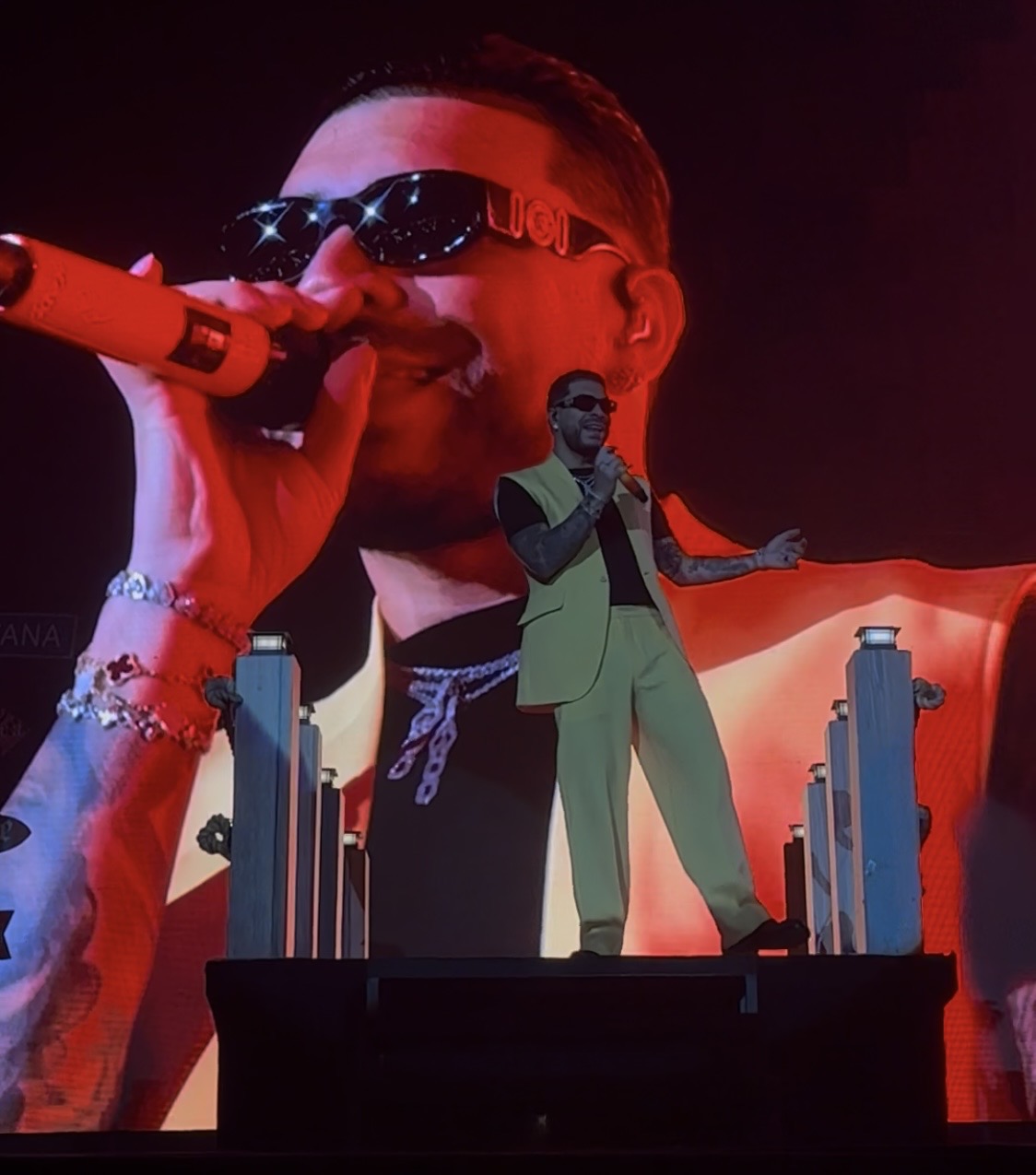 Ryan Castro en su concierto en Madrid. Foto de: Martha Esther Guerra De la Cruz