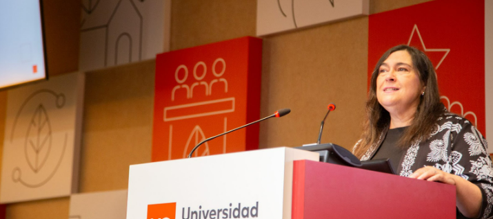 Vicerrectora Eva Icarán | Fuente: Claudia García