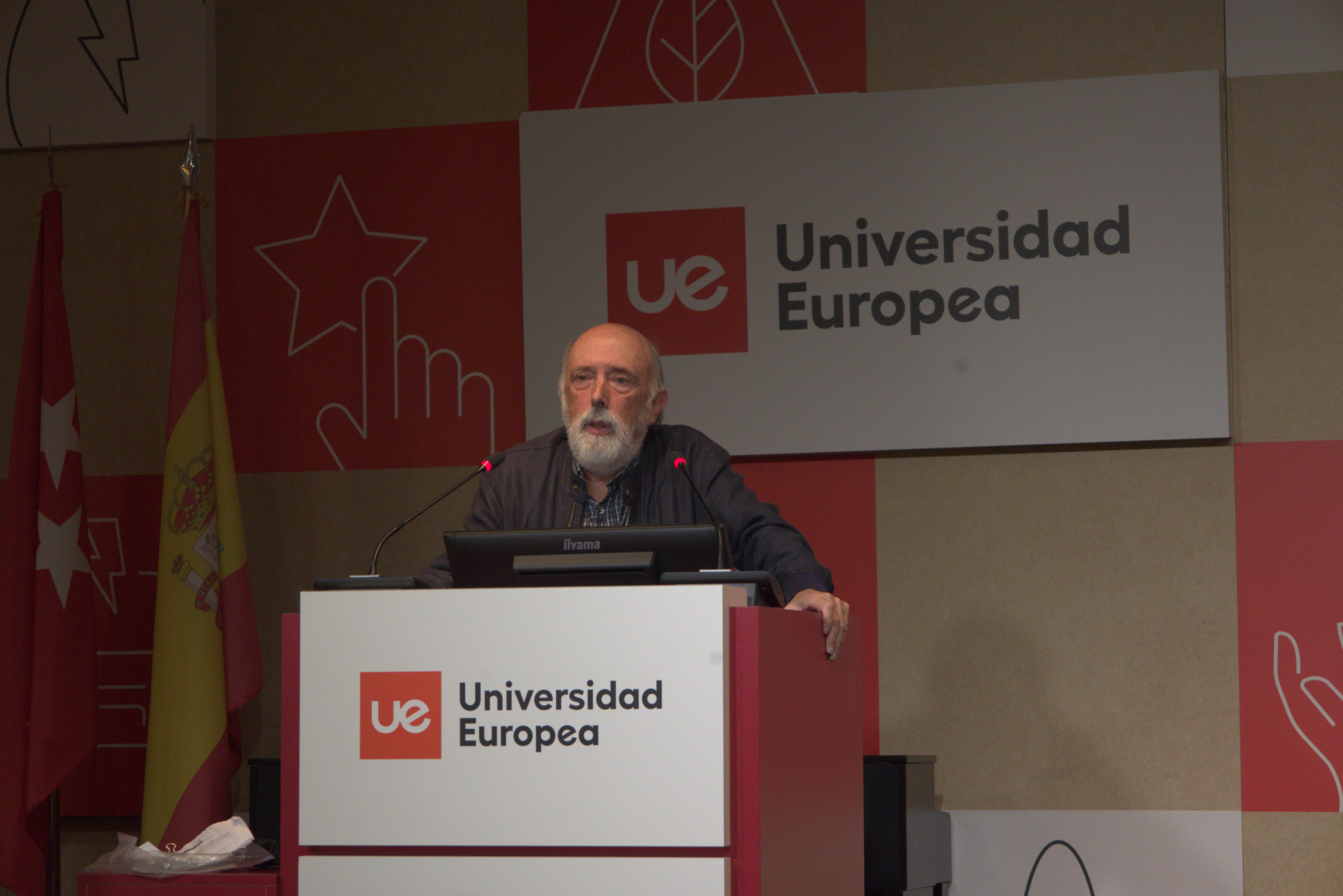 Francisco Etxeberria durante el Día de la Criminología