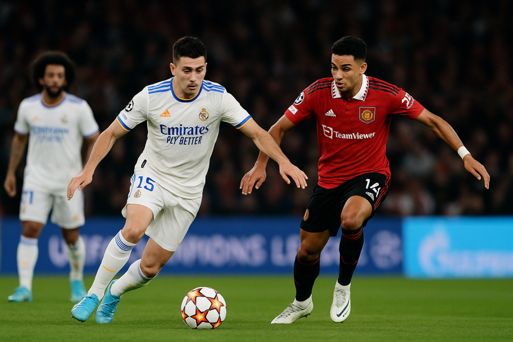 Silbato Champions: Real Madrid – Manchester, 1ª parte, 10 – diciembre – 2025