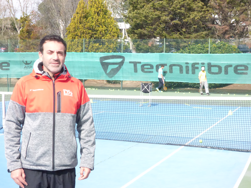 Pedro Huelves y la Escuela de Alto Rendimiento de Tenis de la Universidad Europea