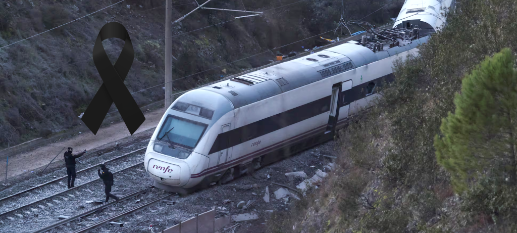 Tragedia ferroviaria en Córdoba con al menos 40 muertos y más de un centenar de heridos tras la colisión de dos trenes de alta velocidad