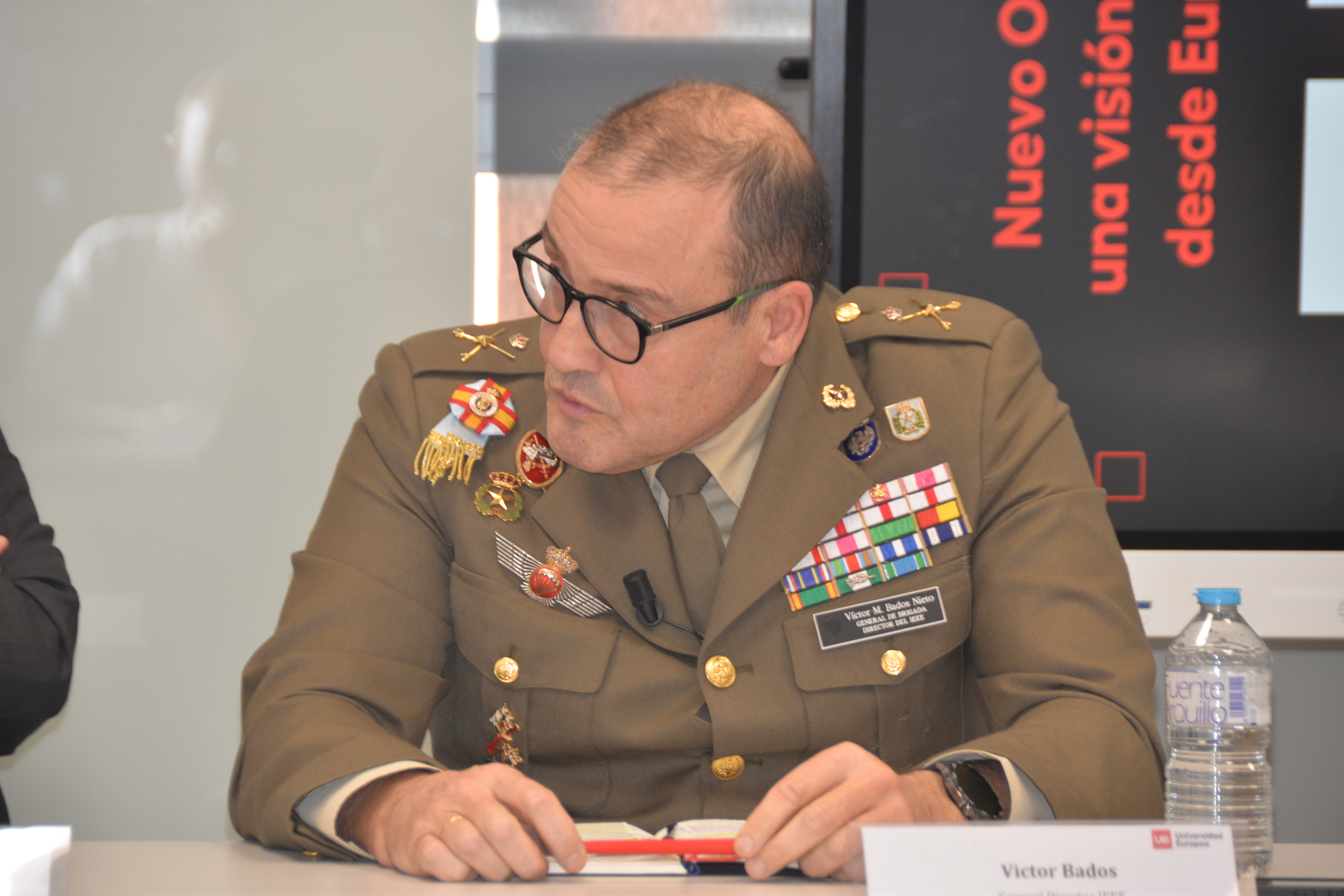 General Víctor Bados: «Sin seguridad no existe desarrollo, derechos ni libertades»