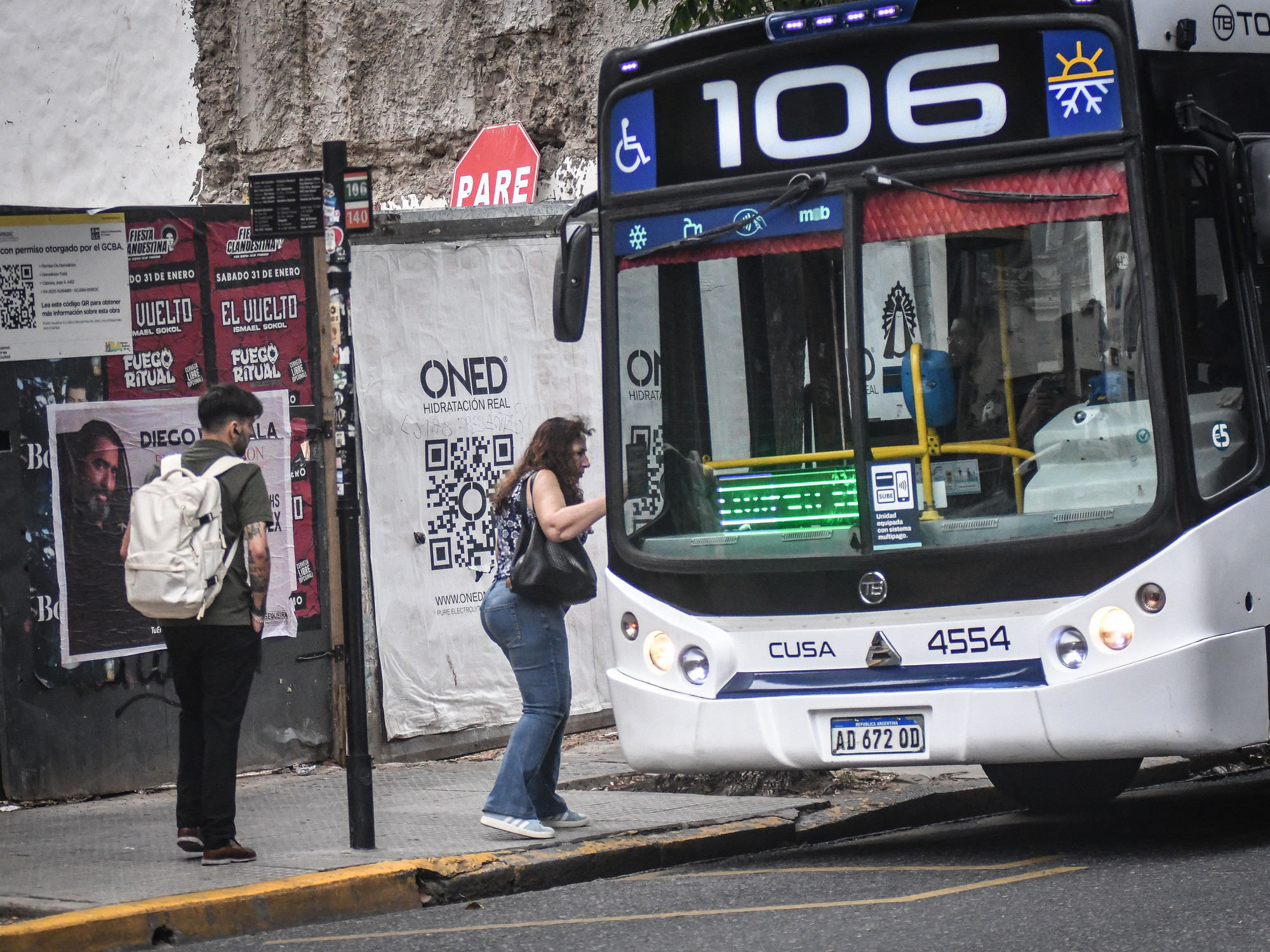 Paro nacional de transporte este jueves 19 de febrero. Foto Federico Lopez Claro