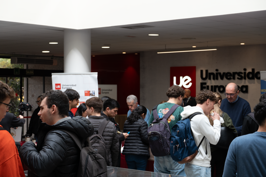 Los alumnos en el Buisness Job Day