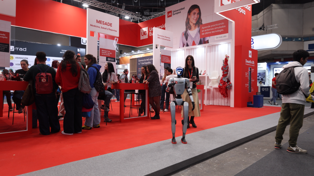La Universidad Europea en Aula 2026. Foto : Andrés Guerrero