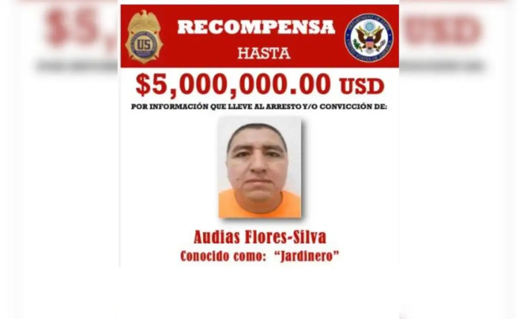 Recompensa ofrecida por el gobierno de Estados Unidos. Foto: La Jornada. 